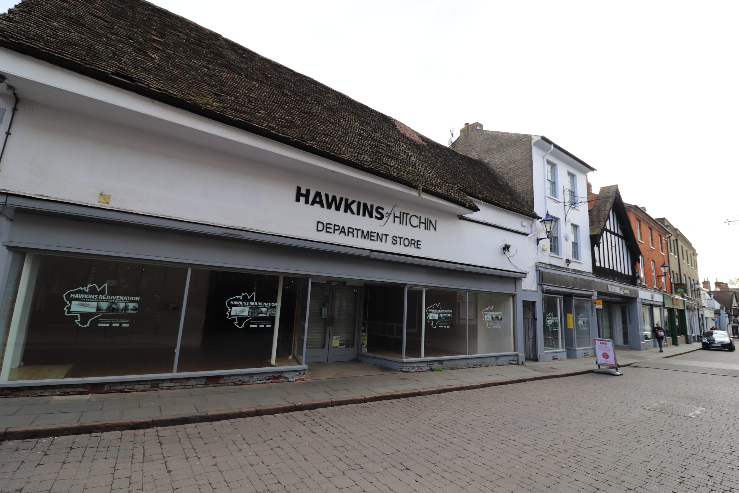 Street view of Nos. 2-8 Bucklersbury, Hitchin