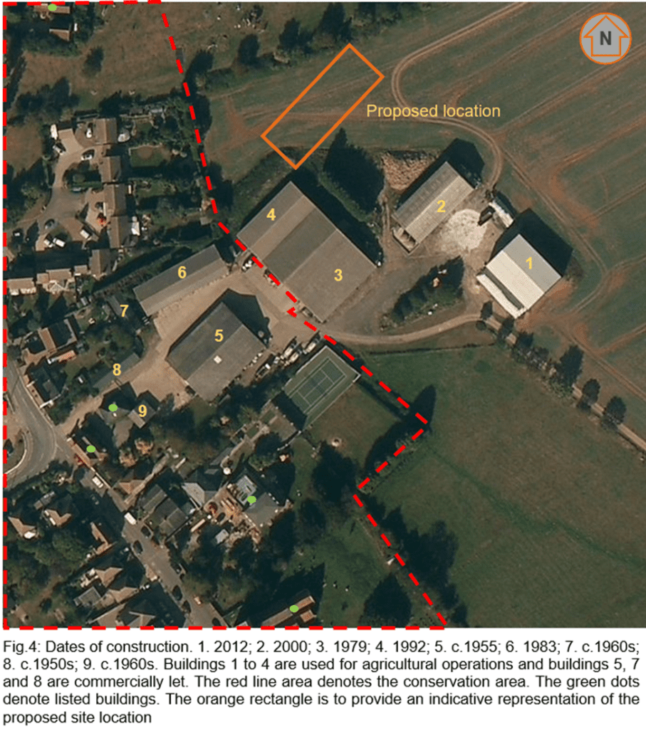 Curtis Farm site plan