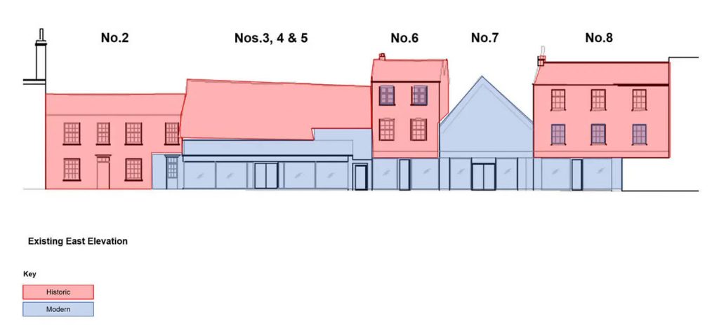The approved redevelopment scheme